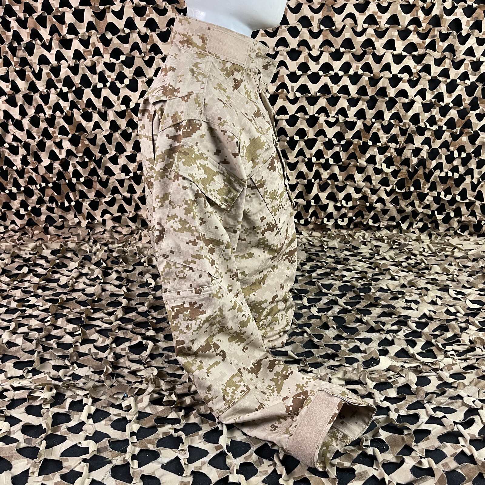 NEW BDU Jacket - Desert Digi Camo - Small Long