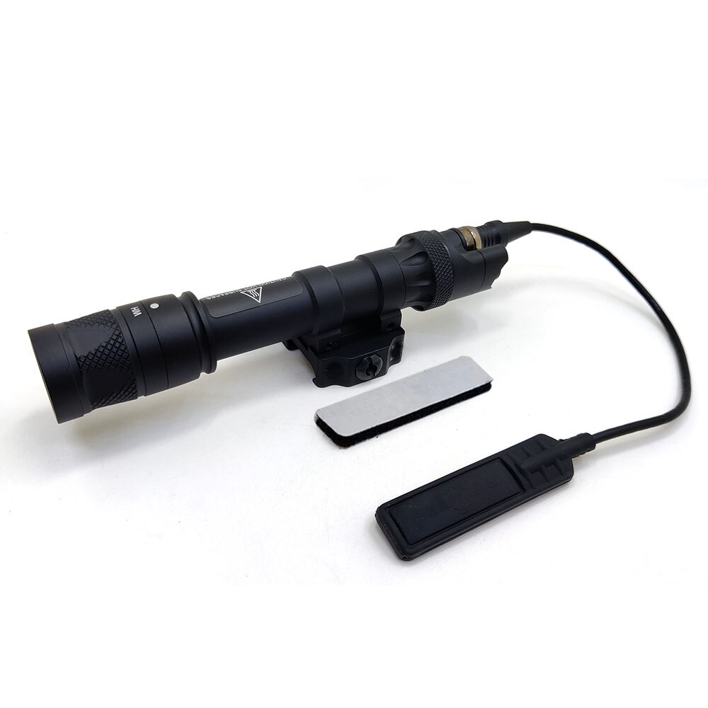 Tactical M622V Flashlight LED Contstant White Strobe Light Torch w/ ADM QD Mount