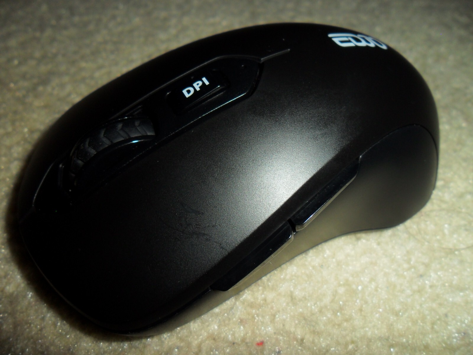 EDJO TM176G Black 6-Buttons USB Scroll Wheel Wireless Mouse For PC & Laptop