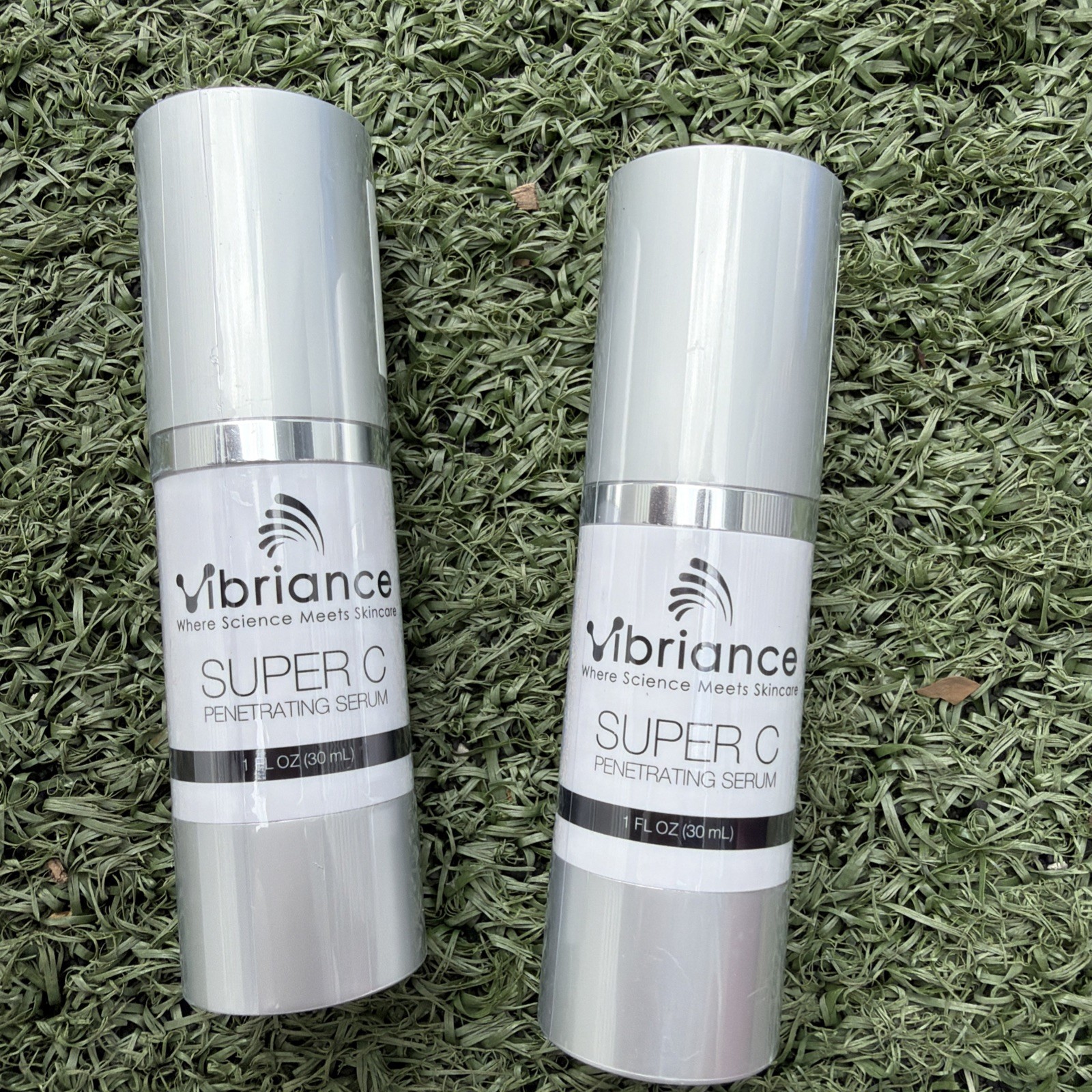 2 Vibriance Super C Serum for Mature Skin - Hydrates, Firms, Lifts, 1 fl oz NEW