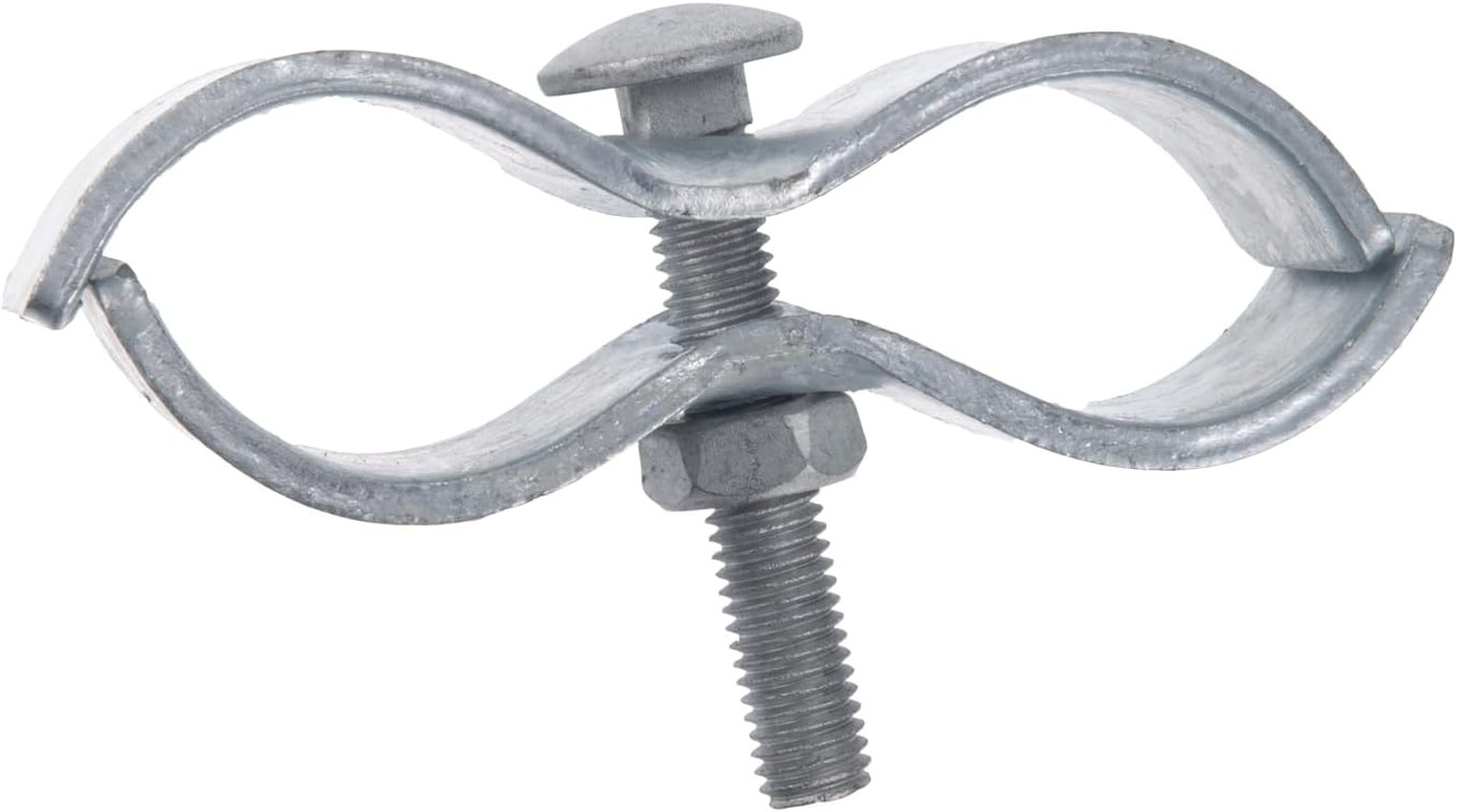 10 Set Chain Link Fence Clamps 1-5/8" Dog Kennel Panel Clamp for round Pipe Fram