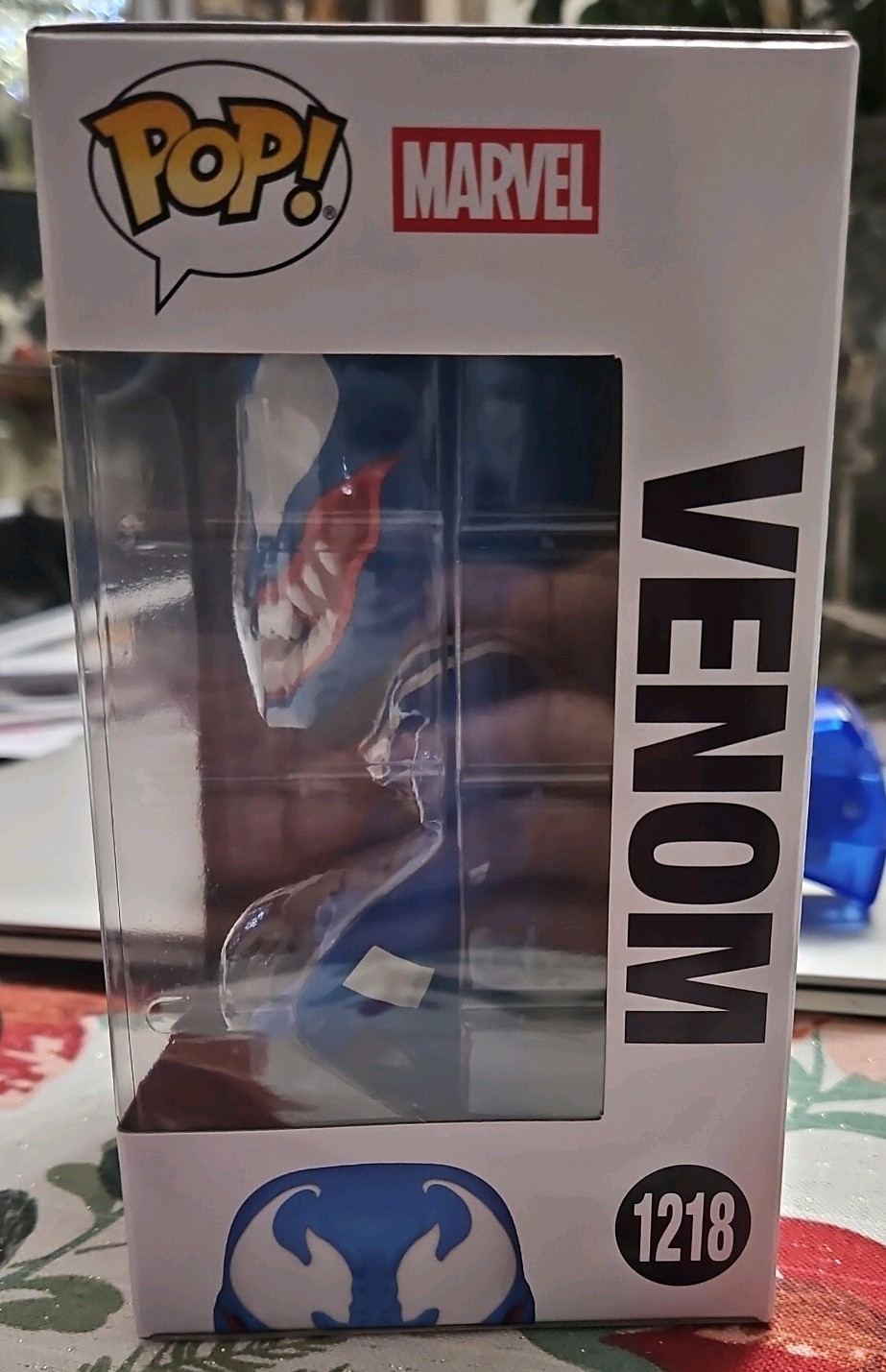 Funko POP! Marvel Rivals - Venom Figure CHASE Blue #1218 LIMITED EDITION