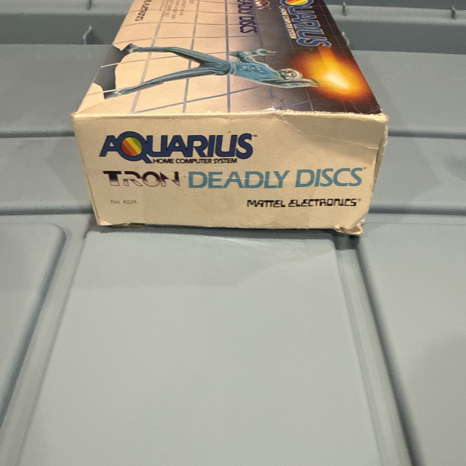 Aquarius Tron Deadly Discs Mattel Electronics Home Computer System 1982 Tron