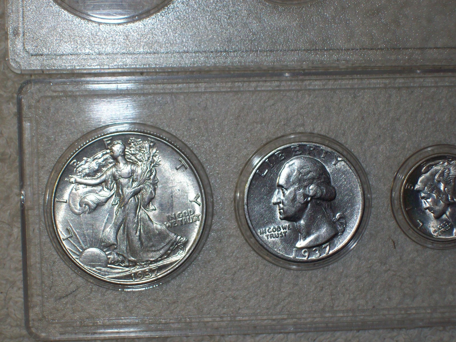 1937 MINT SET UNCIRCULATED PHILADELPHIA MINT