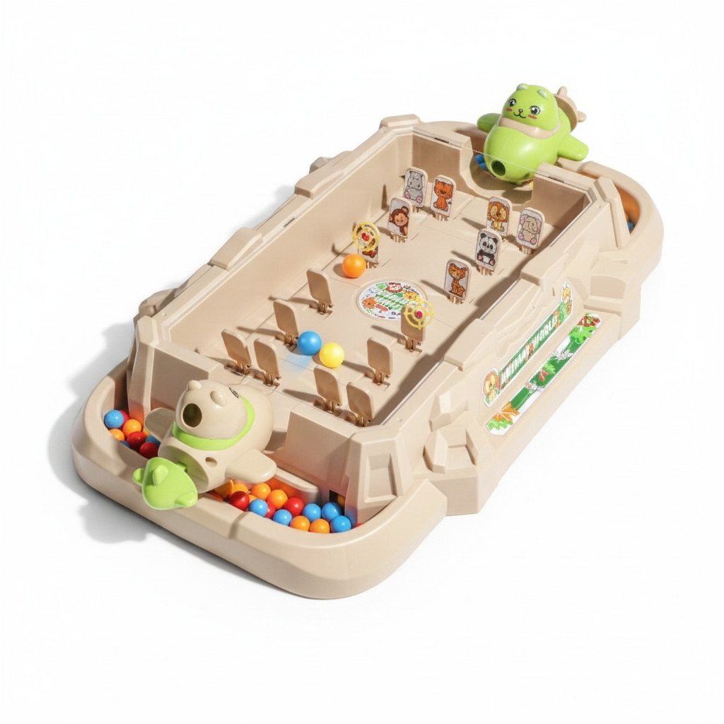 Kids Pinball Game, 2 Player Tabletop Mini Pinball Machine