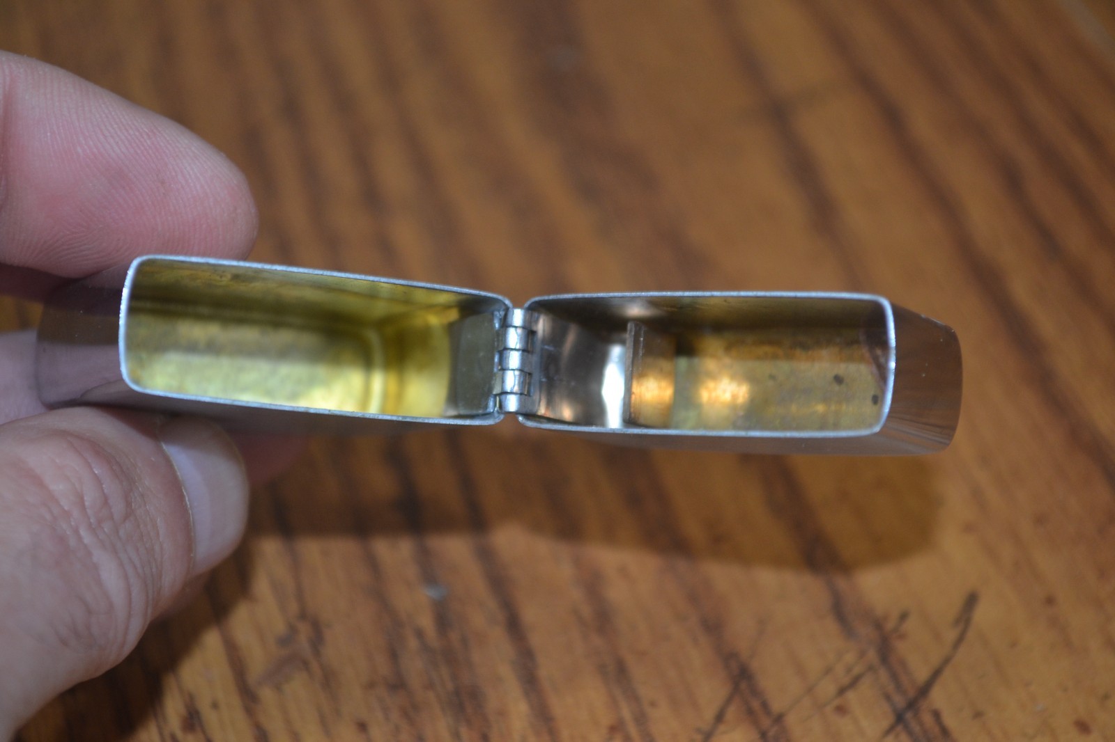 Vintage CLARK AIR BASE - CAB - Philippines - NCO OPEN MESS WINDPROOF LIGHTER