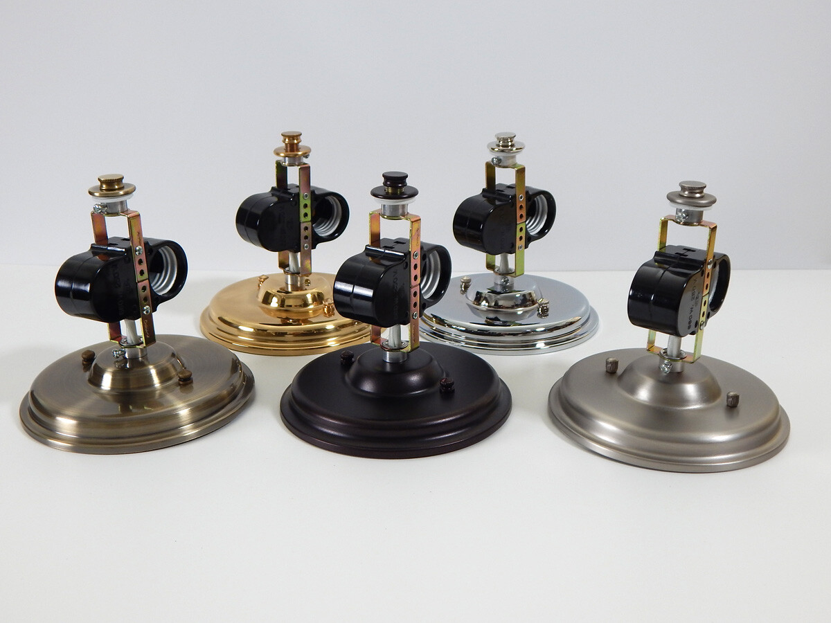 Mid-Century Style Semi-Flush Cluster Socket Center Post Ceiling Light Fixture