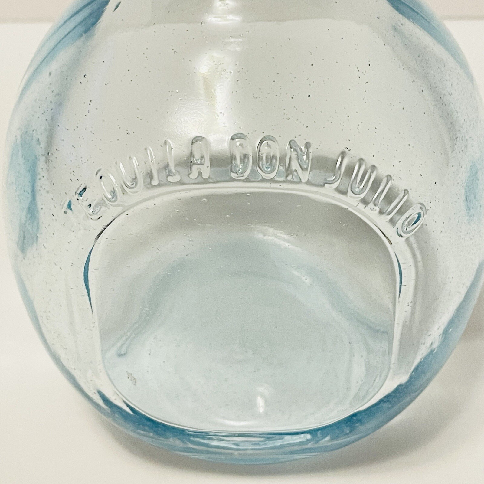 Don Julio Blanco Tequila Empty Bottle no cork/stopper