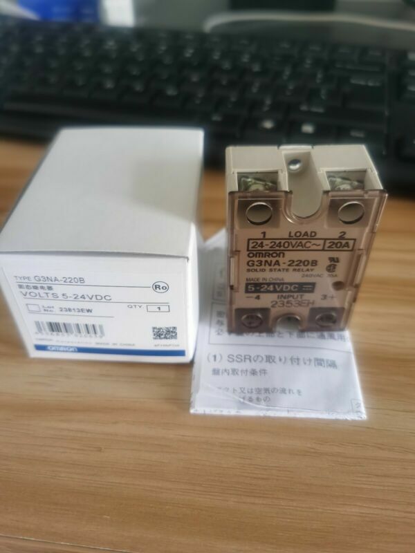 1PCS Omron G3NA-220B G3NA220B 5-24VDC Solid State Relay -New