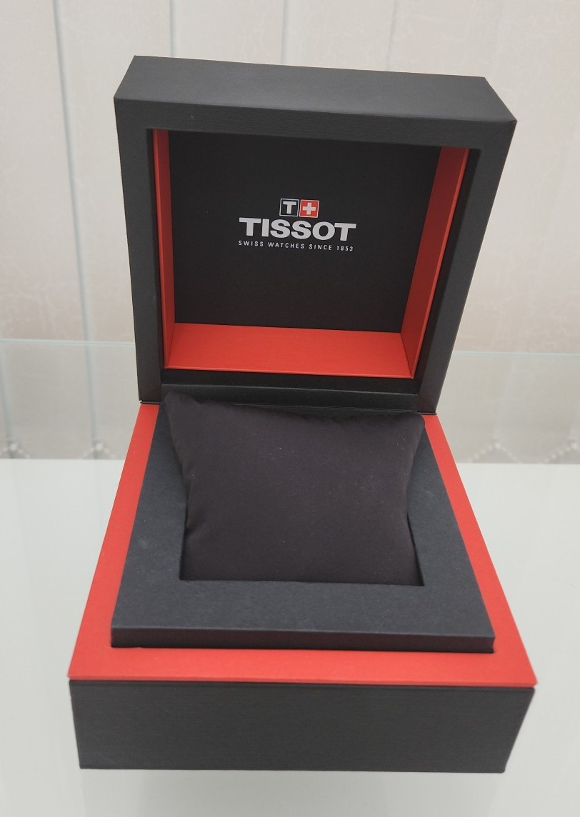 100% GENUINE ORIGINAL TISSOT WATCH BOX EMPTY WITH OUTER SLEEVE