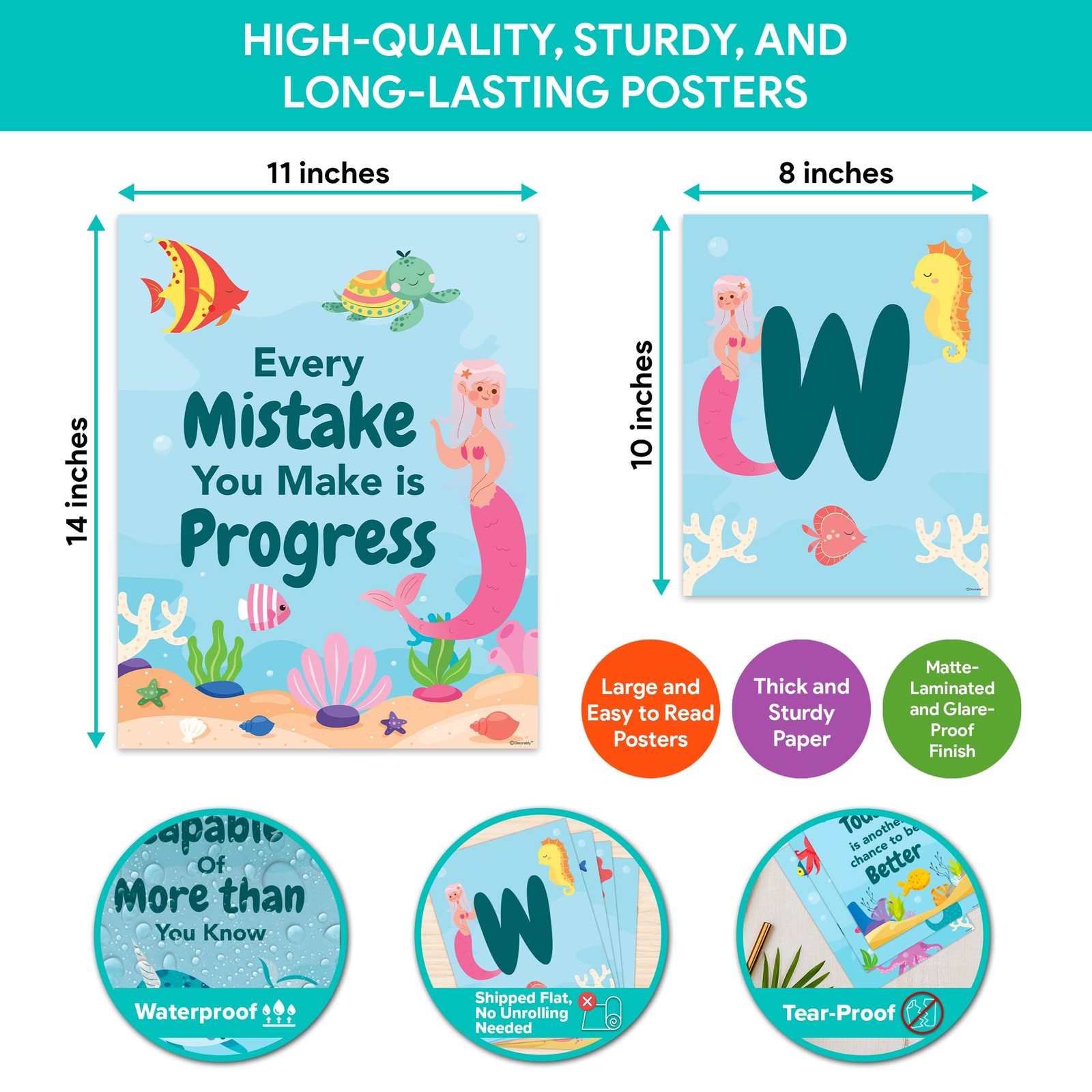 Decorably 15 Welcome Under the Sea Classroom Decorations