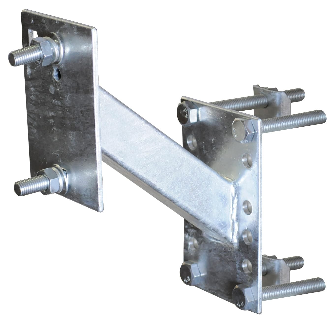 Galvanized Offset Spare Tire Carrier,grey