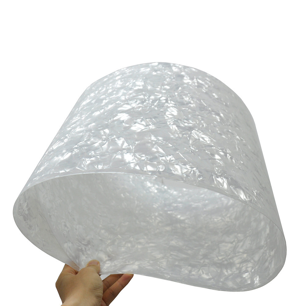 Drum Wrap 16x60" 0.5mm Diamond White Musical Instrument Deco Sheet