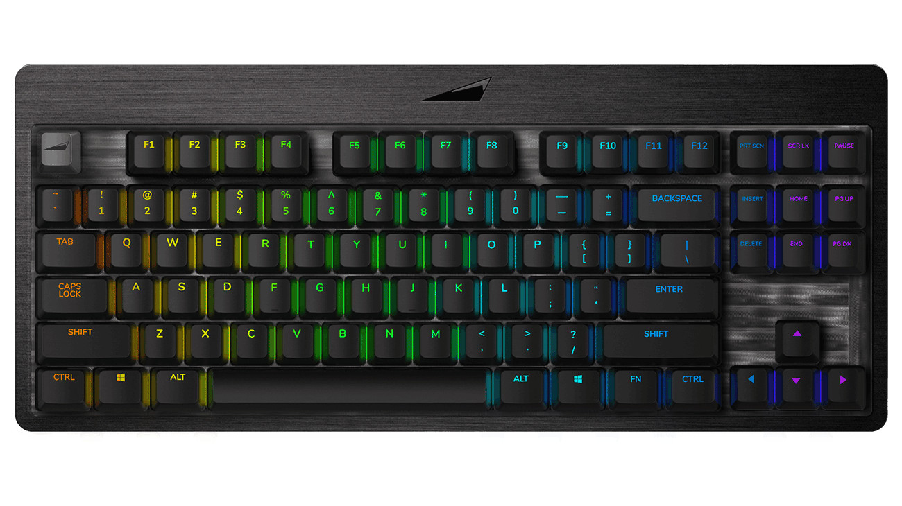 Mountain Everest Core Mechanical Gaming Keyboard - Cherry Speed, Black Aluminum