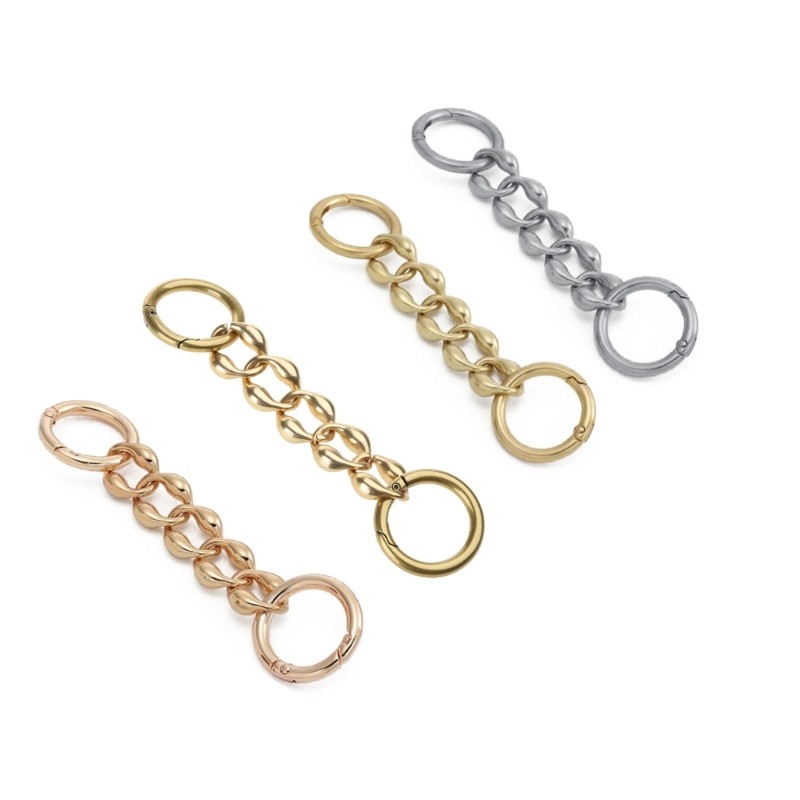 Metal Bag Chain Straps Extender Replacement Purse Chain Strap Extender for Bags
