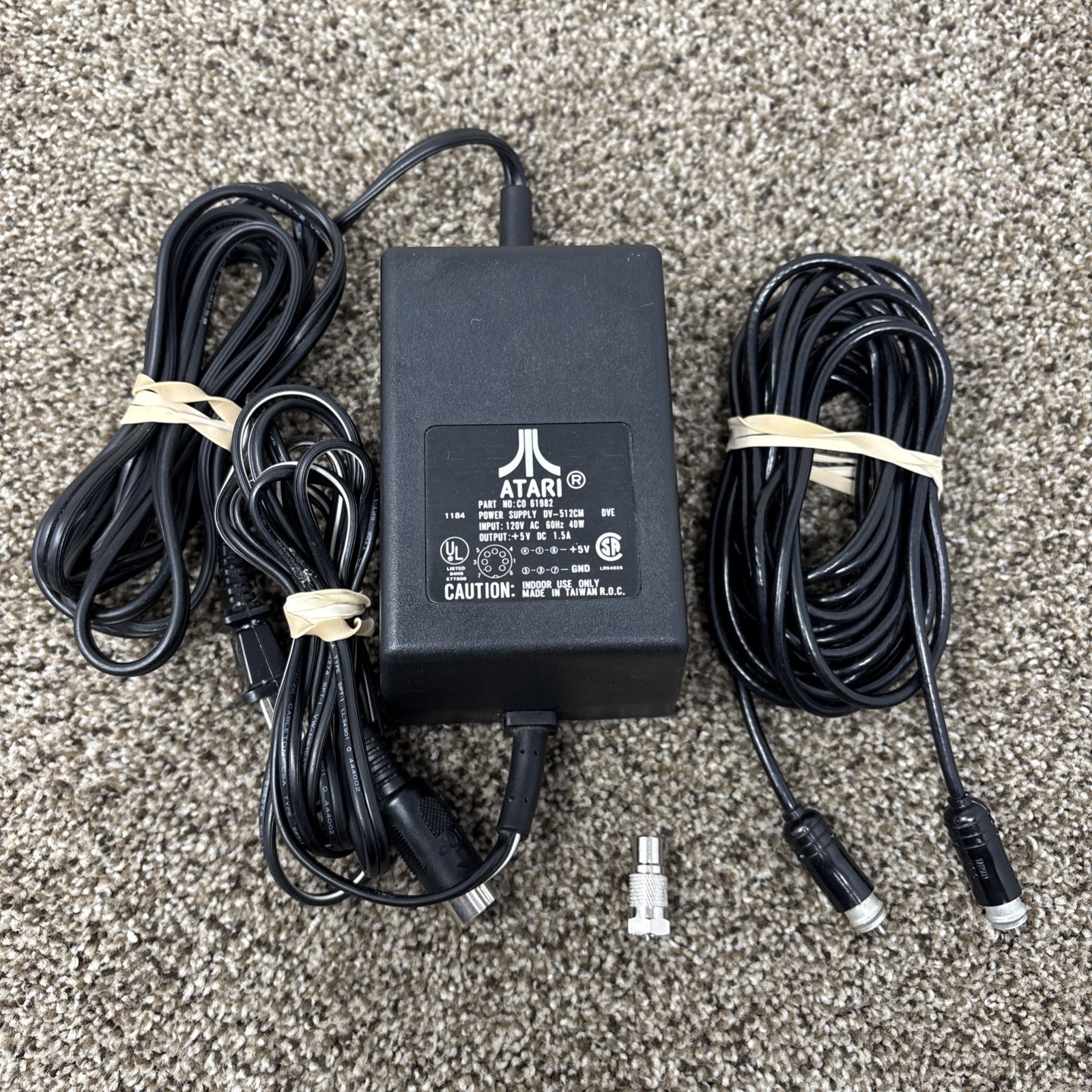 Vintage ATARI 800 XL 8-Bit Computer w/ Power Supply Tested & Works