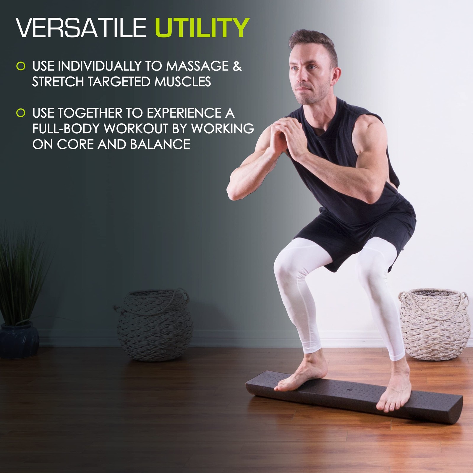 Prosourcefit High Density Foam Rollers 36 - Firm Full Body Athletic