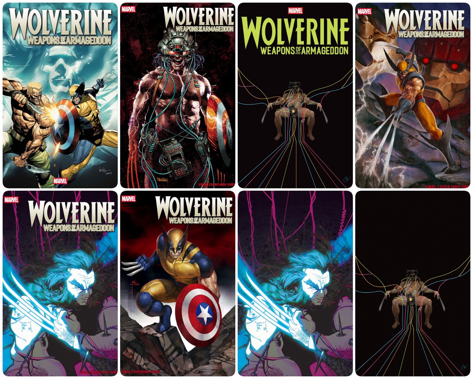 Wolverine: Weapons of Armageddon #1 Zdarsky CVR Select [1:25][1:50]PRESALE 02/18