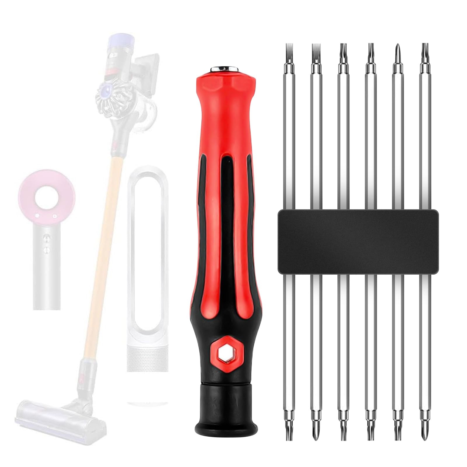 Screwdriver Set Special Repair Tools Compatible with Dyson Yellow