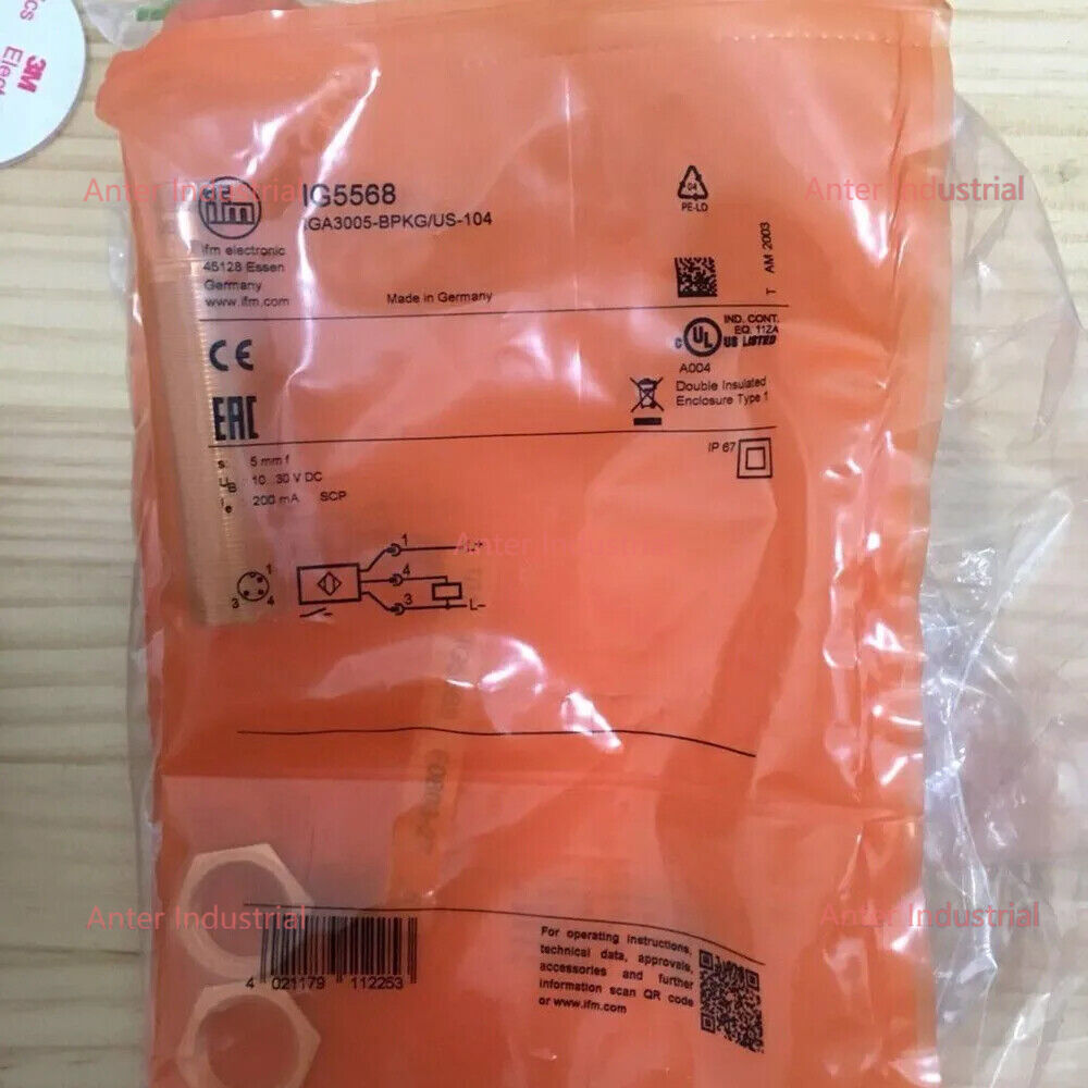 New IFM IG5568 proximity switch #AT