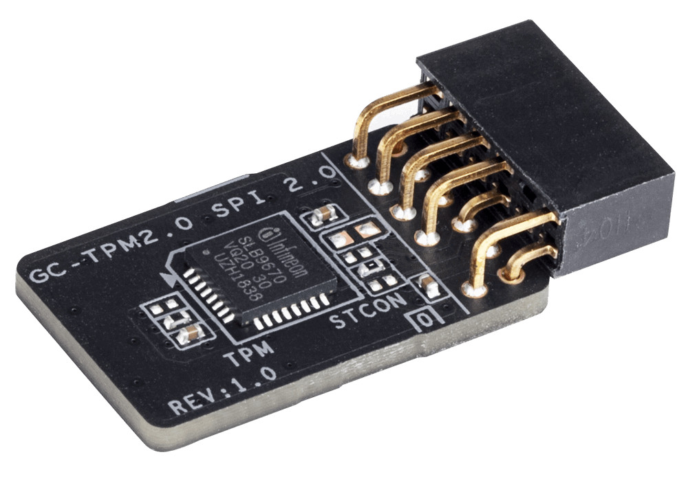 Gigabyte GC-TPM2.0 SPI 2.0 TPM Trusted Platform Module SPI_TPM  Z790 X670E