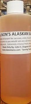 Lenon's Alaskan Salmon Oil Fresh Odor Attractive to Most Furbearing Animals 8 oz