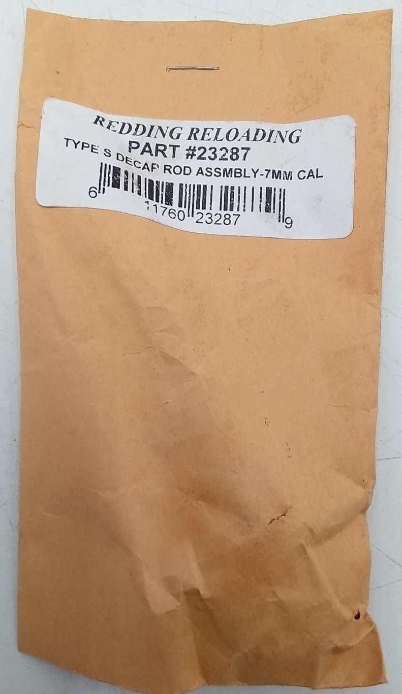 Redding Reloading #23287 Type S Decap Rod Assembly 7mm Cal