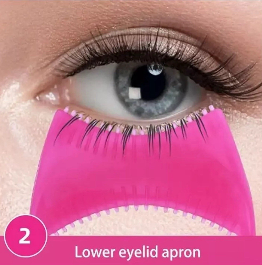 3 IN 1 Mascara Shield Guards 3 PC Eyelash Applicator Tool NEW IN PACKAGE