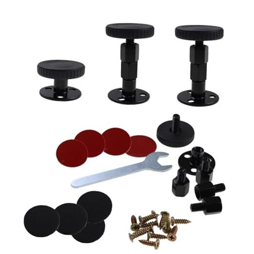 4PCS Adjustable Threaded Bed Frame Anti-Shake Tool, 1.18"-3.2" 30-82mm(4Pcs)