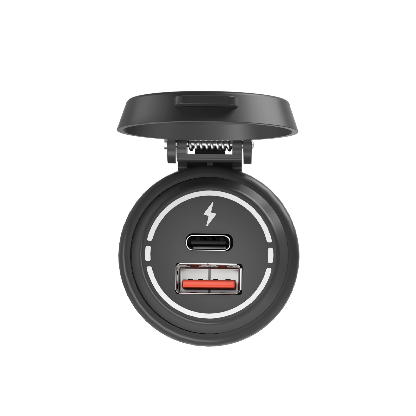 PD USB Fast Motorcycle Charger Adapter for Apple iPhone Samsung Android Phone