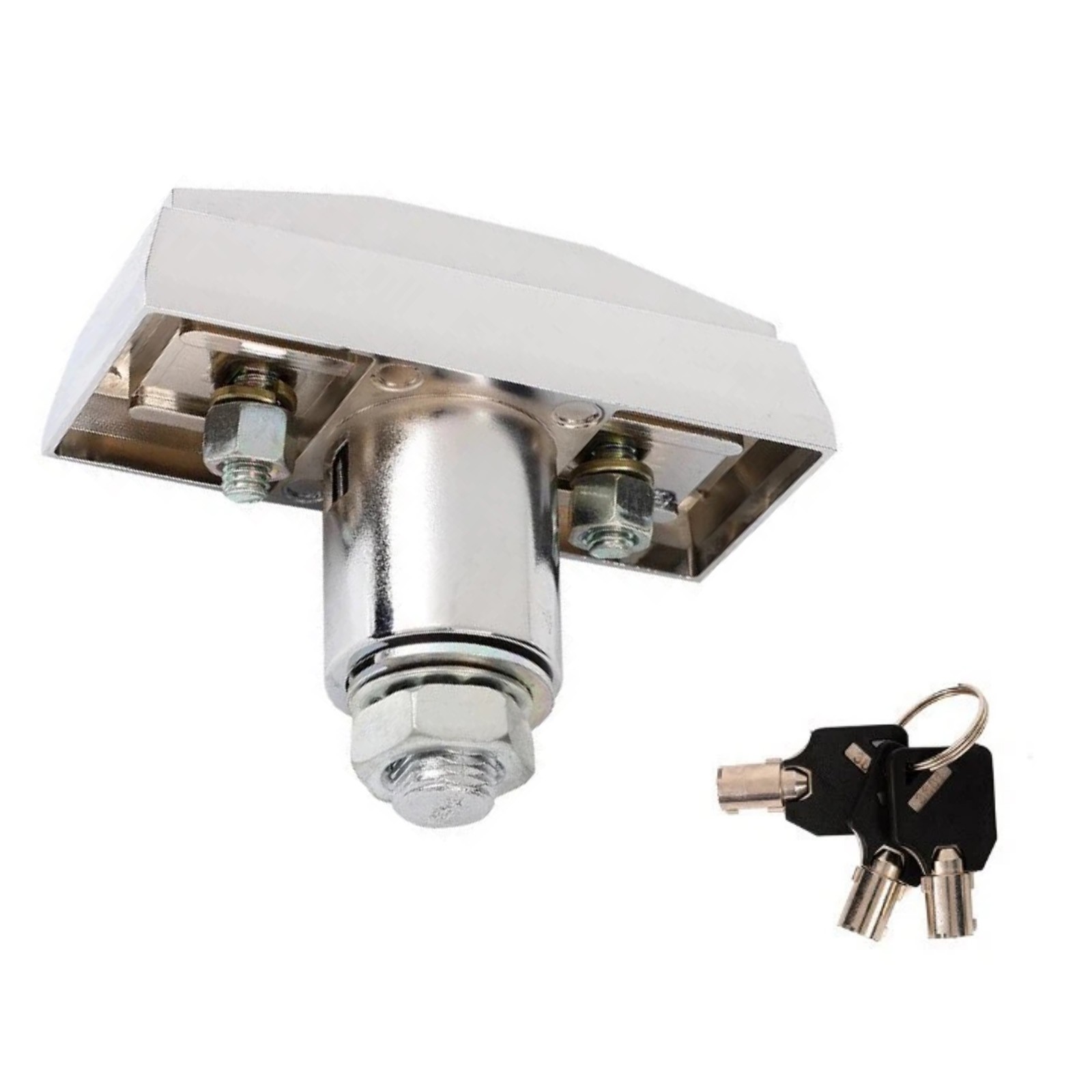 Water Vending Game Lock T Type Zinc Alloy Pin Tumbler with 3 Keys Security