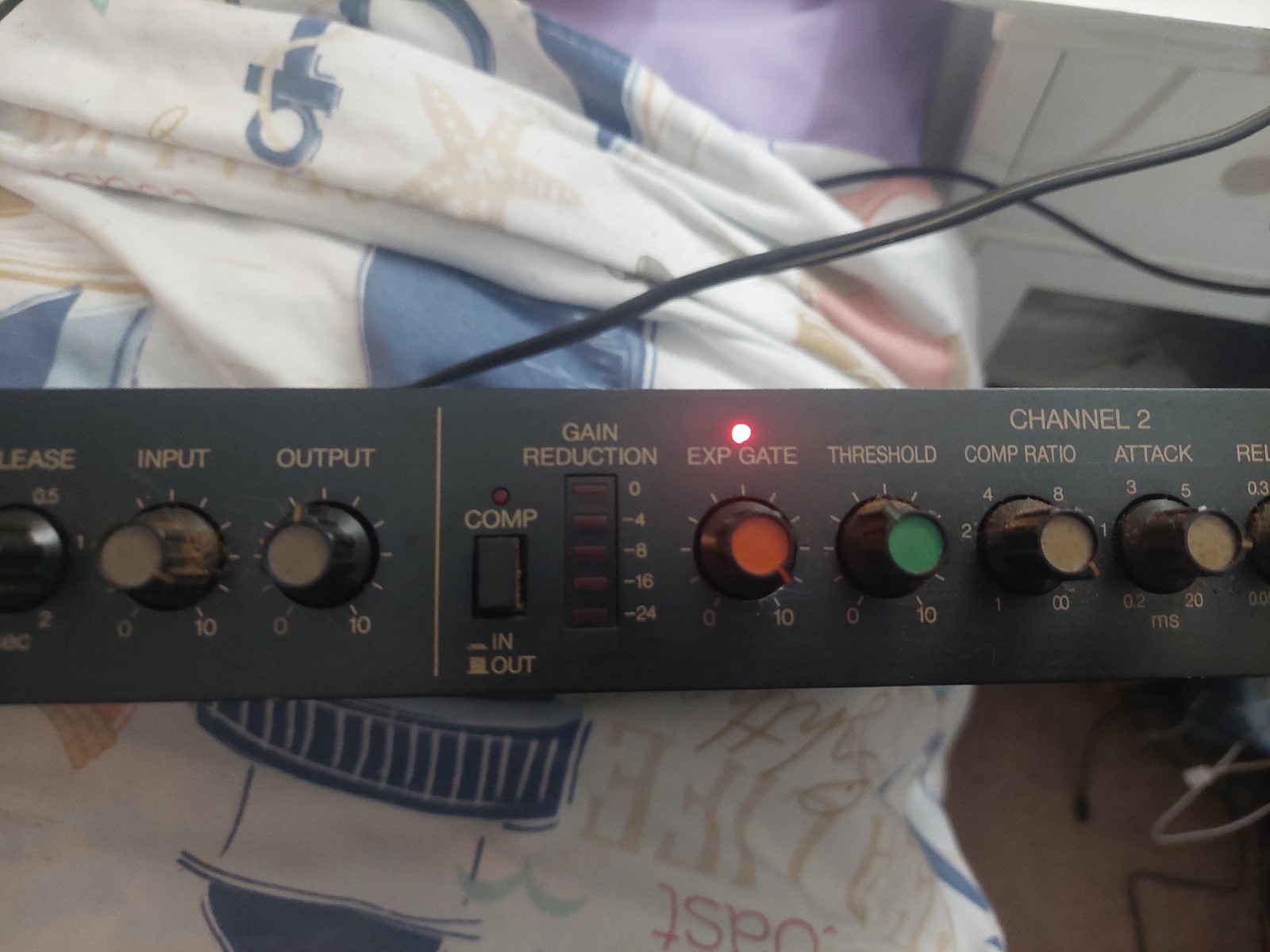 Yamaha Compressor Limiter 2 Channel GC2020B II Rackmount
