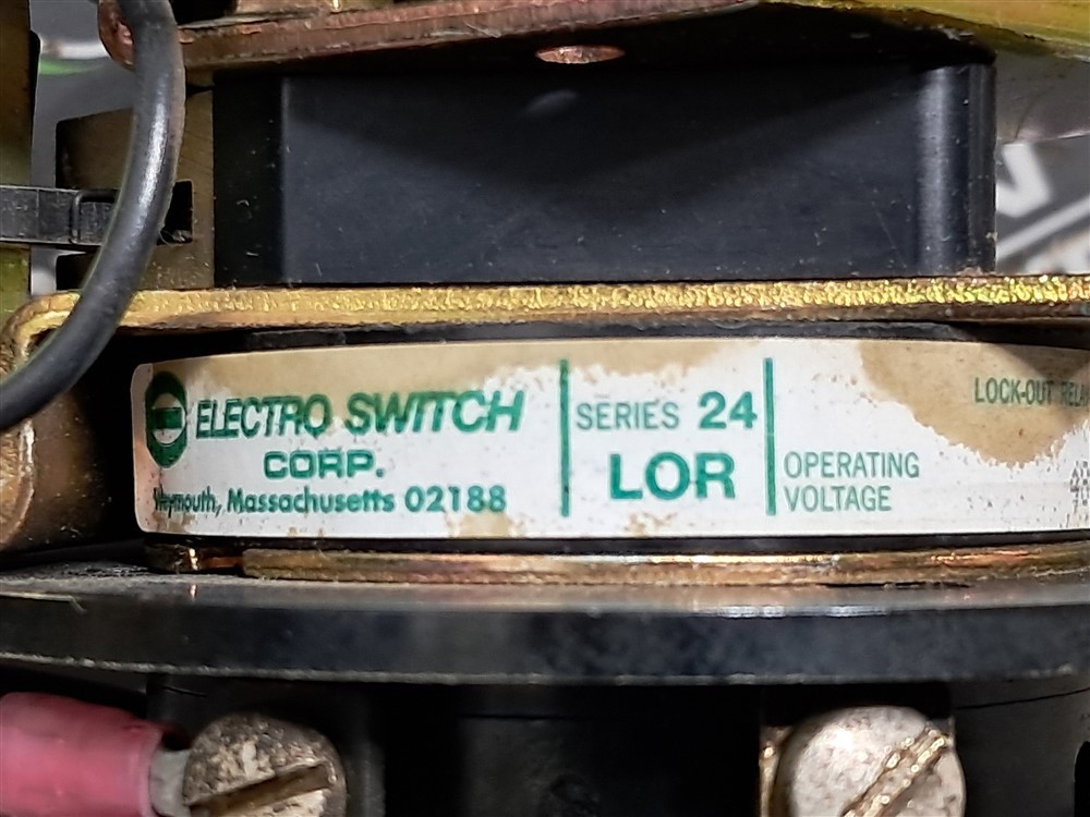 USED Electro Switch Corp. 7803C Rotary Switch Series 24 LOR 48VDC