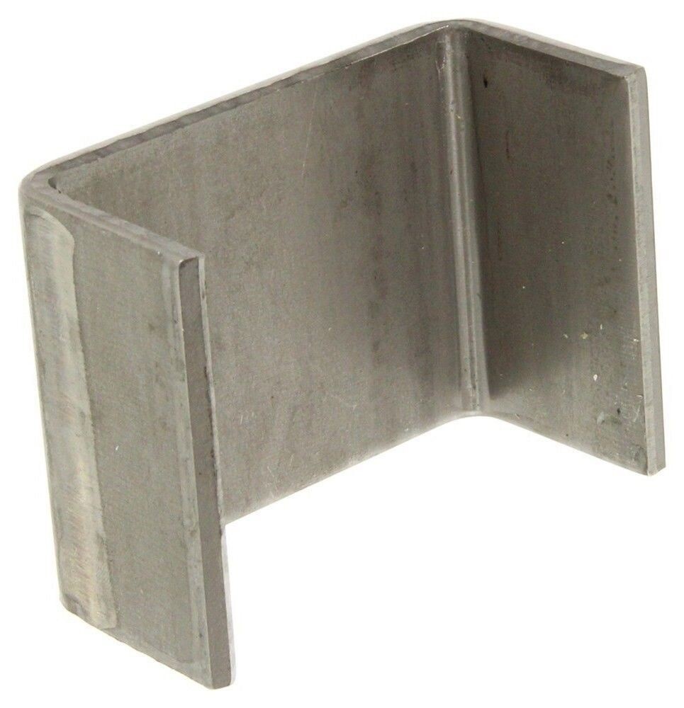 (12) Heavy Duty Weld on 2x4 Steel Stake Pockets for Trailer Truck 4 Ga -27022