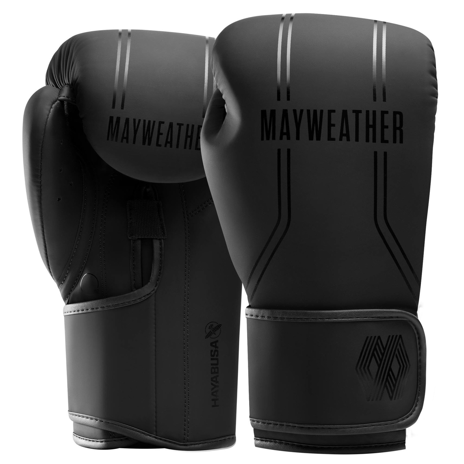 Hayabusa Mayweather Contender Boxing Gloves for Men and Women 12oz Black