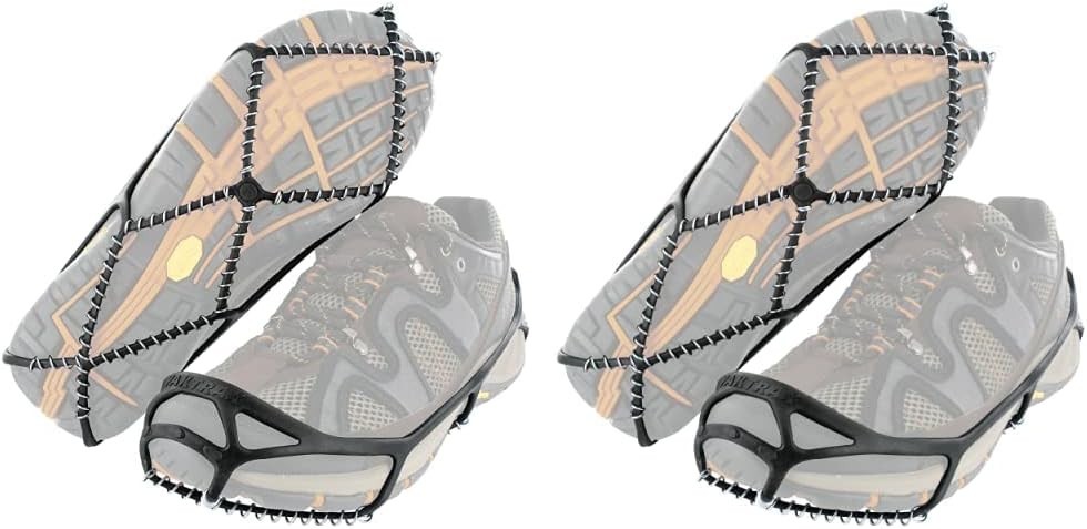 Walk Traction Cleats 360 Degree Grip on Snow Ice Multi Terrain Surfaces