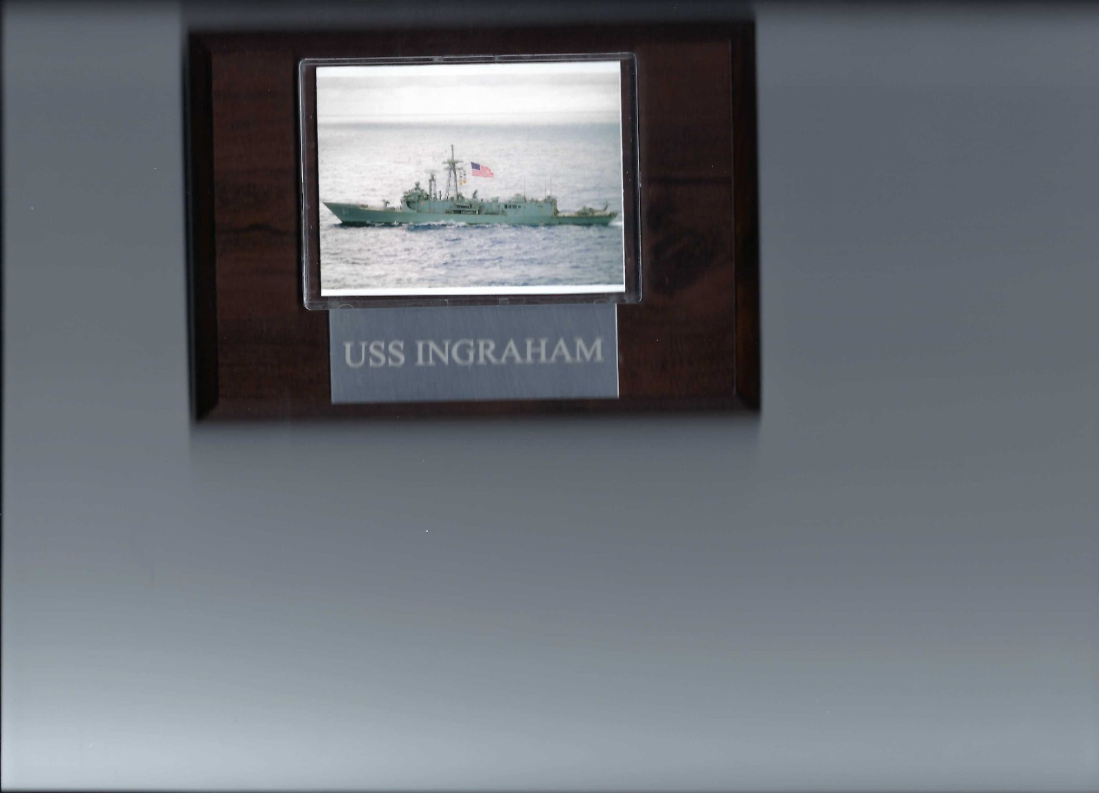 USS INGRAHAM PLAQUE FFG-61 NAVY US USA MILITARY GUIDED MISSILE FRIGATE SHIP