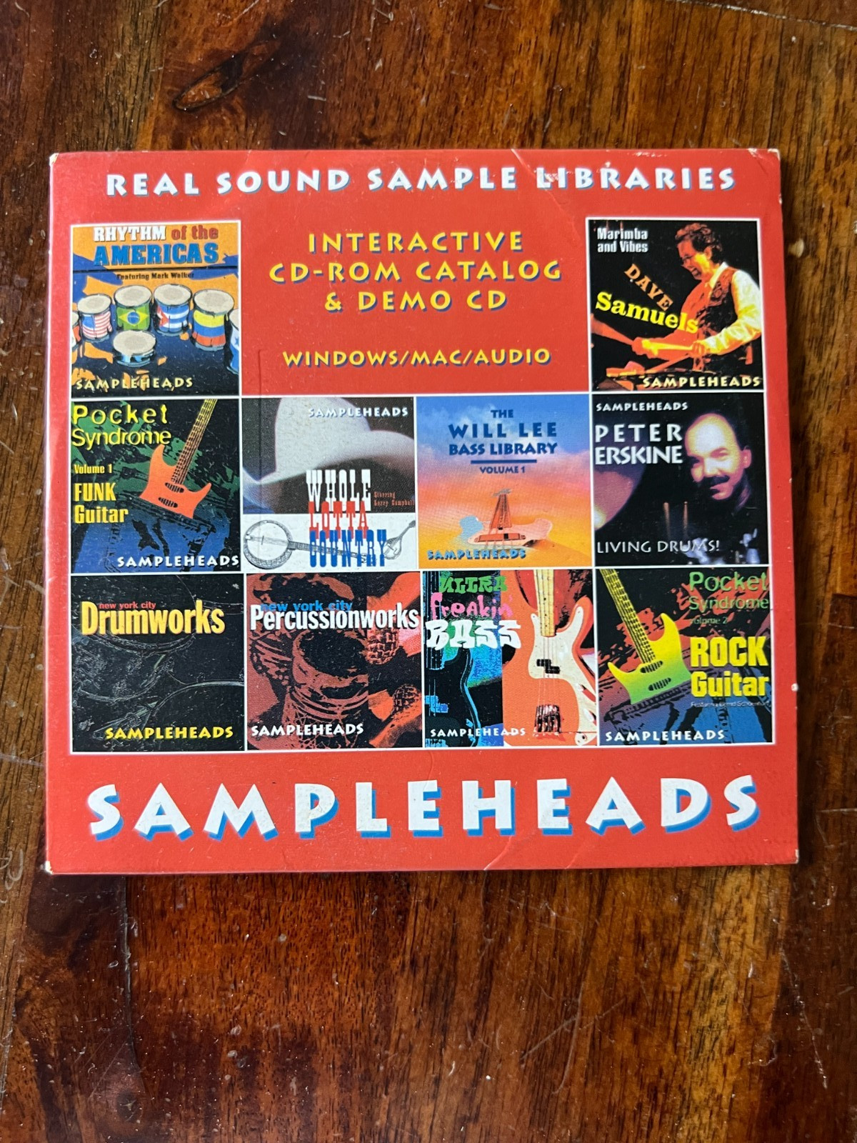 SAMPLEHEADS Vintage Sample CD 1999