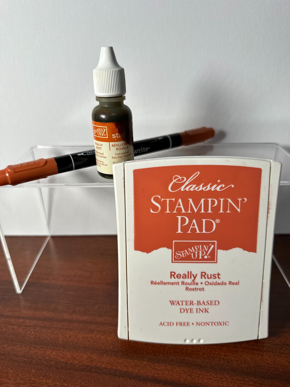 Stampin Up Classic Ink Refill, Marker & Pad ~ Really Rust ~ P2