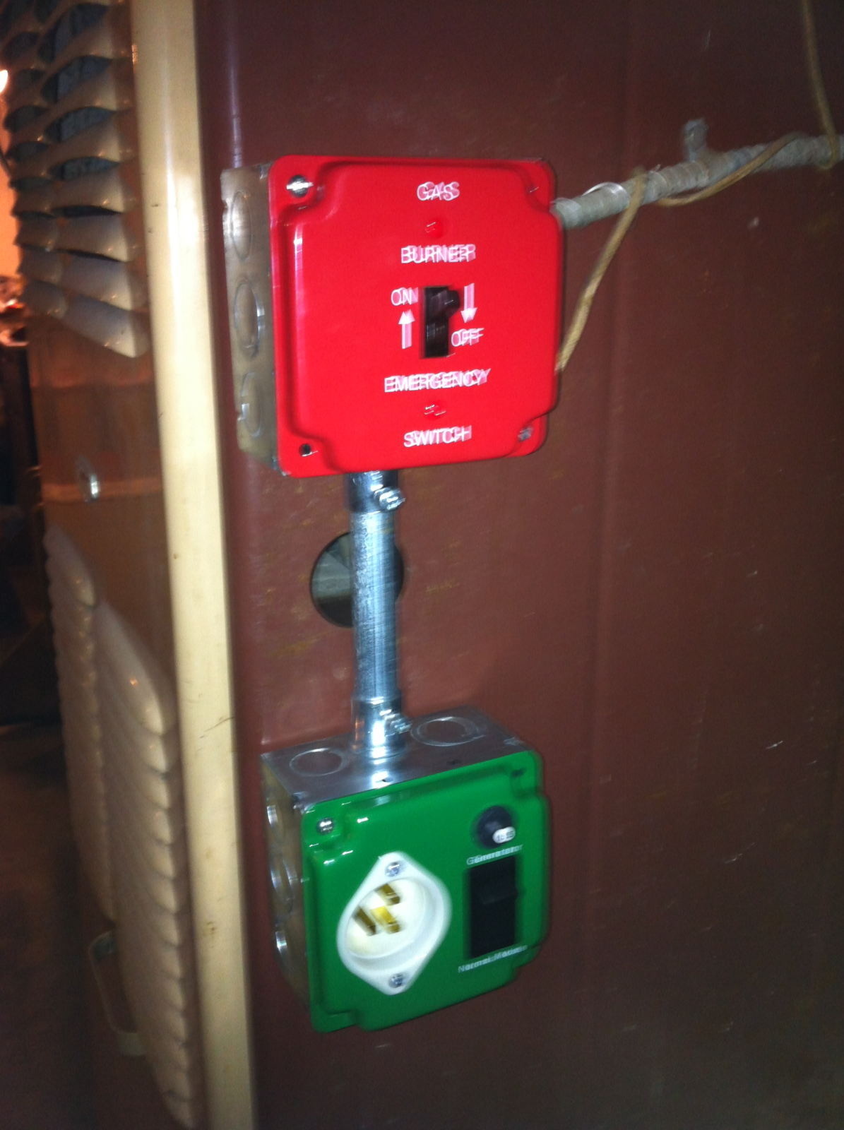 The Original EZ GENERATOR TRANSFER SWITCH - UL / CSA Approved - USA Made - 12OV