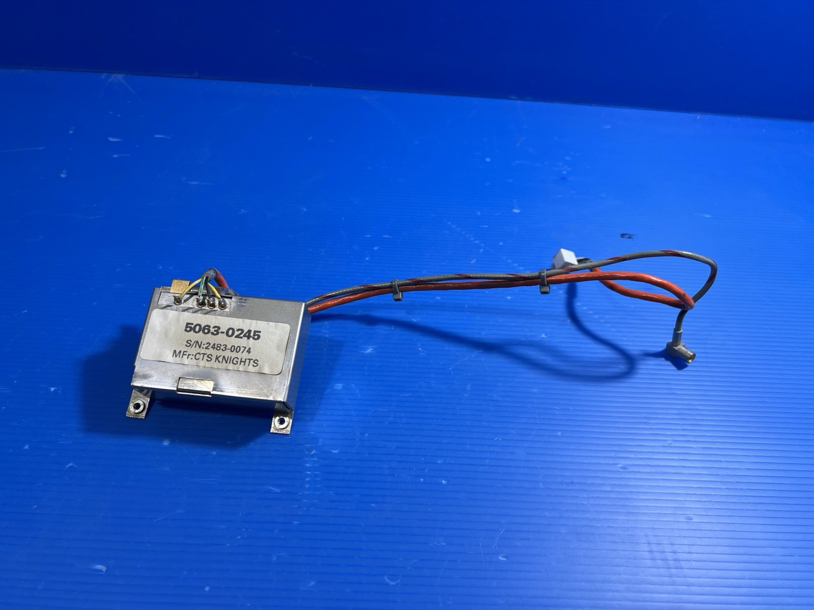 Agilent HP 8563E Spectrum Analyzer 9-26.5 Part 5063-0245 2483-0074 CTS KNIGHTS
