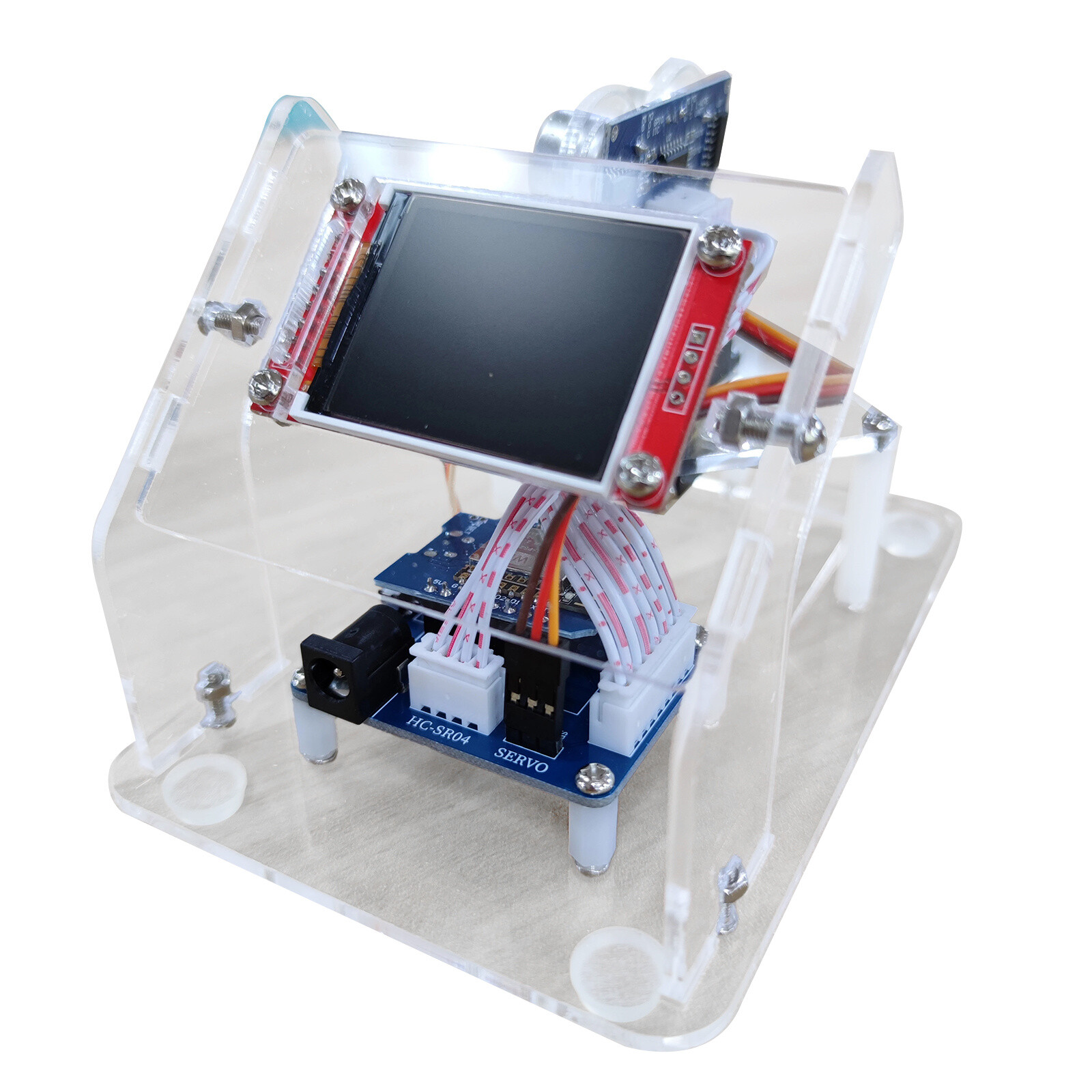 Mini Ultrasonic Radar + 1M Motor Range for Arduino Starter Kit Program Education