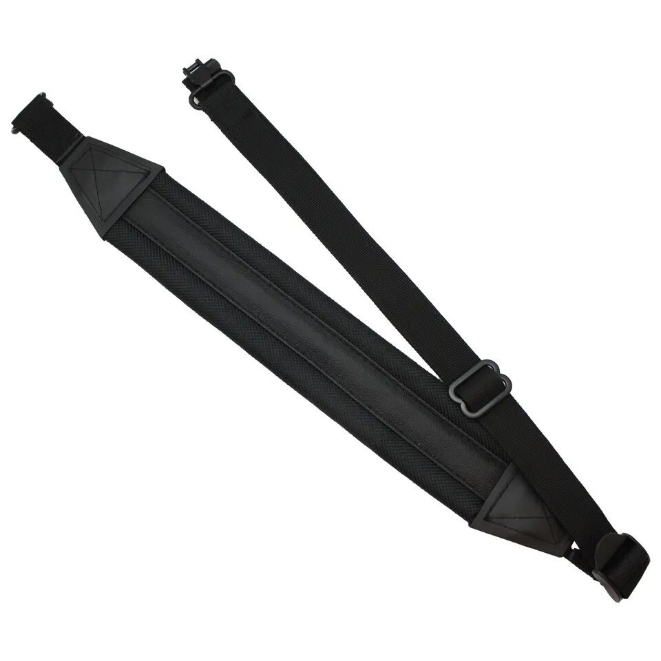 UNIVERSAL CROSSBOW RIFLE STRAP NYLON W/SWIVELS 2.5" SHOULDER PAD