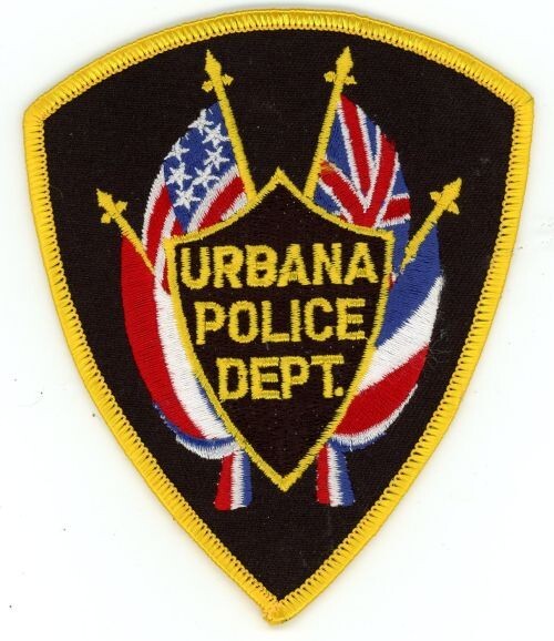 ILLINOIS IL URBANA POLICE NICE SHOULDER PATCH SHERIFF