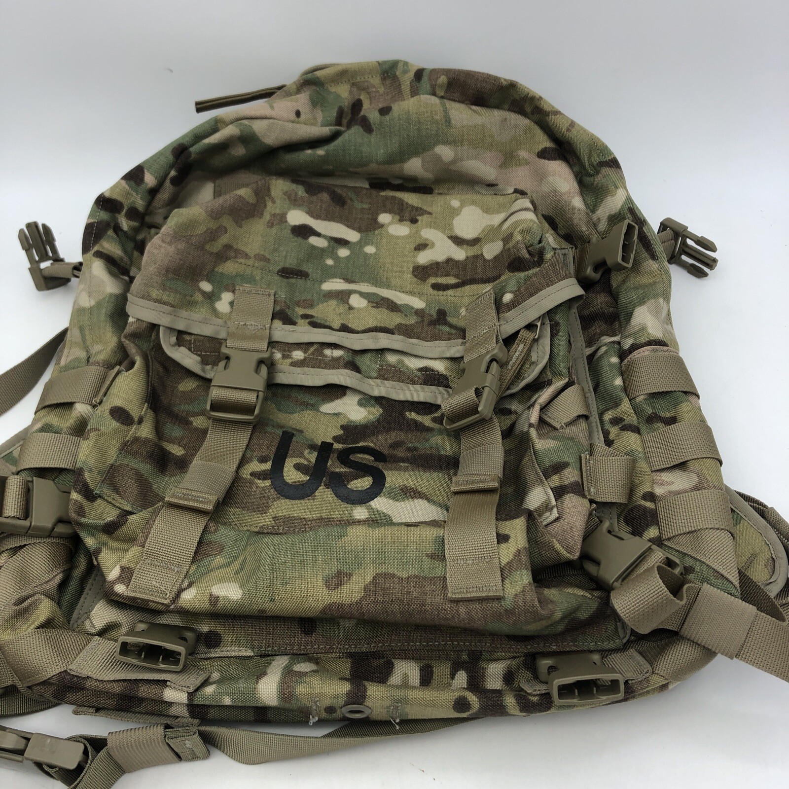 Excellent US MILITARY MULTICAM OCP CAMO MOLLE II,3 DAY ASSAULT PACK PROPPER .