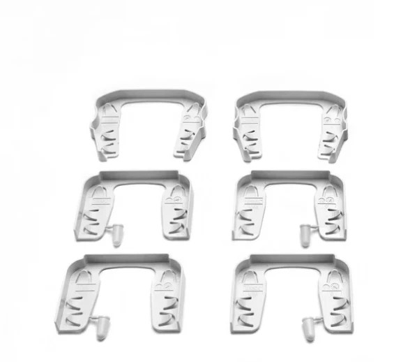 Trex Transcend Rail Gasket Pack in Horizontal in 0° Classic White SKU: WT00HGAS