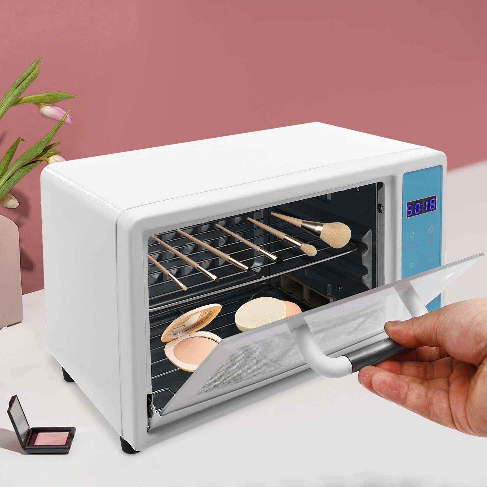 High-Temperature Sterilizer Nail Tools Sterilizer Tabletop Sterilizer Machine US