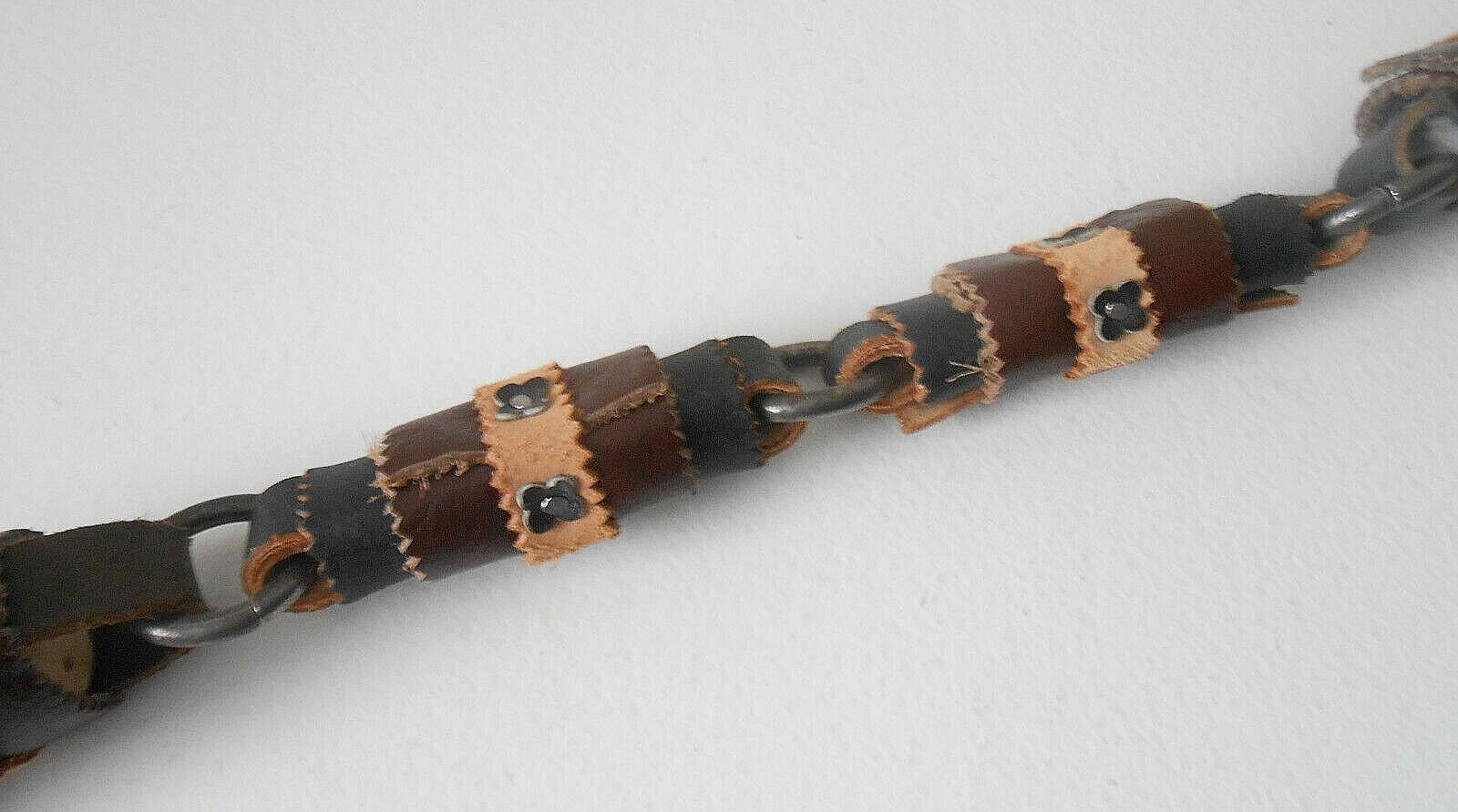 USED Collectable OLDER Leather Horse Bull Whip From Budapest