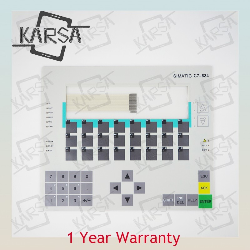 Membrane Keypad for 6ES7 634-1DF02-0AE3 C7-634 Membrane Switch Keyboard