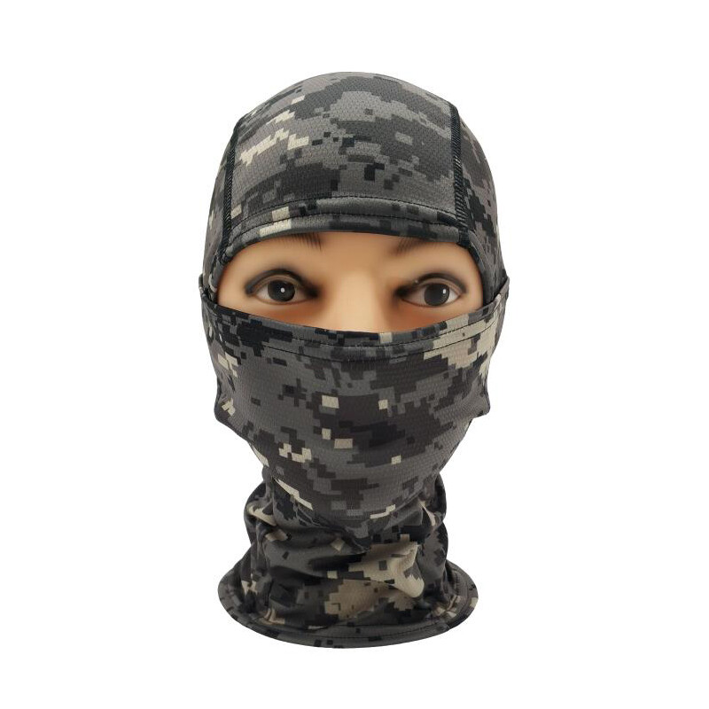 Tactical Camouflage Hunting Shooting Balaclava Full Face Scarf Hood Headwear Hat